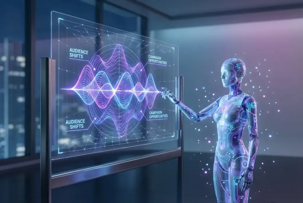 Image 1 of AI marketing automation service page of AI automation agency UK