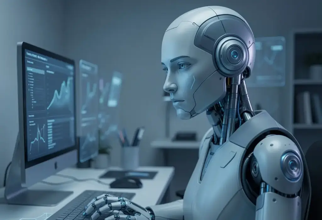 Image 1 of autonomous AI agents service page of AI automation agency UK