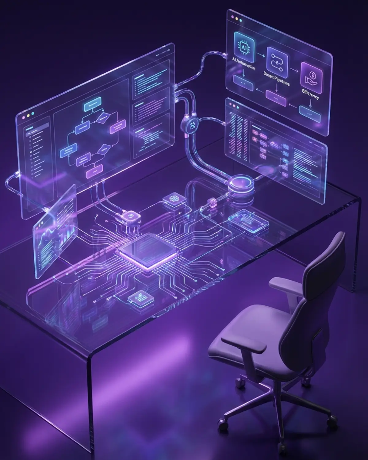 image of service overview of AI automation agency UK