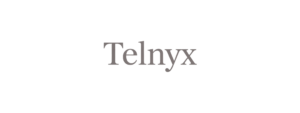 Elegant Gray Telnyx Wordmark